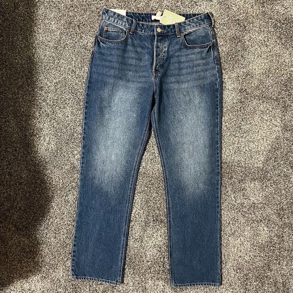90's Straight, High Waist, Droit 90's Women's Jeans, New with Tags